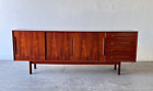Mid Century Danish Modern Rosewood Credenza By Ib-Kofod Larsen for  Faarup