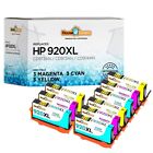 9PK for HP 920XL High Yield Color Ink Cartridges for HP OfficeJet 6000 6500 6500