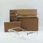 BURBERRY BE2334 3024 Transparent 55mm Eyeglasses New Authentic