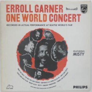 ERROLL GARNER Seattle World's Fair Concert Philips LP Vinyl Stereo UK SBL 7580