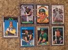 (7) Jose Canseco 1986 Topps Traded Rookie card RC 1987 Fleer Donruss 1988 A's