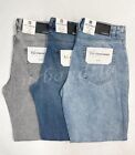 Men's Baggy Jeans Loose Fit Wide Leg Denim Pants Size 28-42 DL999