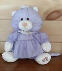 Fisher Price Puffalump Stuffed Mouse Lavender with Dress 15