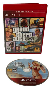 Grand Theft Auto Five V (PlayStation 3, 2013) No Manuel