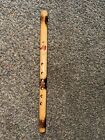 Vintage  Butterfly bamboo 7 hole flute( The Top Is Missing, Sale As Is)