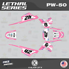 Graphics Kit for Yamaha PW50 (1990-2023) PW-50 PW 50 Lethal series - Pink