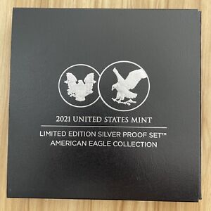 Limited Edition 2021 Silver Proof Set American Eagle Collection 21RCN🔥