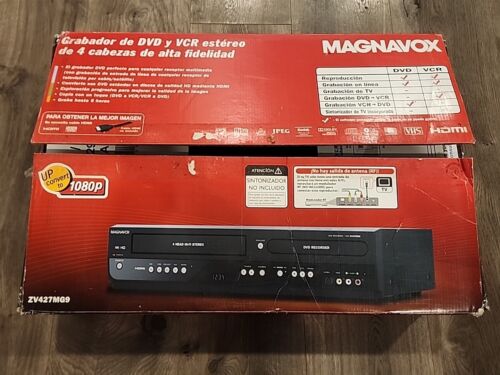 Magnavox ZV427MG9 VCR / DVD Recorder Combo COPY VHS To DVD HDMI Out OPEN BOX NEW