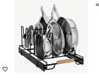 Pull Out Cabinet Organizer, Pot and Pan Organizer for Cabinet 12