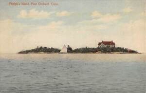 PINE ORCHARD, BRANFORD, CT ~ PHELPH'S ISLAND & ITS HOME, MORTON PUB ~ 1907-20
