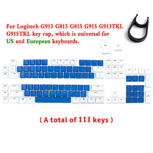 A full Set Keyboard Replacement Two-color keycaps for Logitech G813/G815/G913TKL