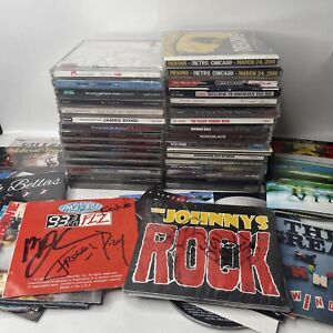 Huge Lot Of Rock Metal CDs Some Loose Some Signed 90s/00s Read Audioslave + More