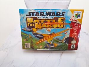 Star Wars: Episode 1: Battle for Naboo (Nintendo 64, 2000) New Sealed
