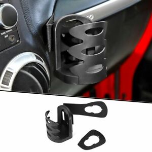 Water Cup Holder Bracket Trim for Jeep Wrangler JK Rubicon 12-17 Car Accessories (For: Jeep)