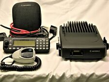 Motorola MCS2000 III, Model MO1HX+437W, 110 watt VHF Radio 146-174 MHz COMPLETE