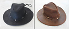 NEW Leather Outback Hat Unisex Handmade Aussie Western Cowboy Horseback Outdoor