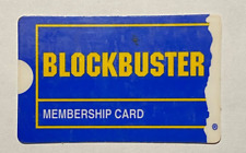BLOCKBUSTER VIDEO Membership Card 1996 NYC No URL Original Plastic card