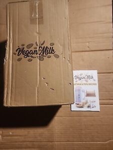 Vegan Milk Soy Milk Maker Machine W/ Nut Milk & Tofu Recipes Damage Box