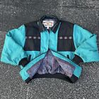 Western Frontier Vintage Blue Aztec Jacket Men’s XL Made In USA