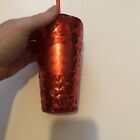 Starbucks Red Jeweled Tumbler 2021 Limited Edition Cold Cup - BRAND NEW
