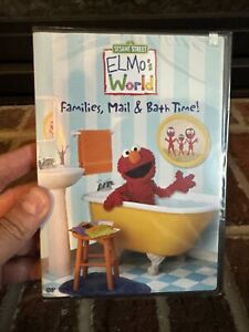 Sesame Street: Elmo's World - Families, Mail and Bath Time (DVD 2004) NEW SEALED
