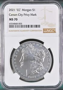 2021-CC Privy NGC MS70 Morgan Silver Dollar 868005