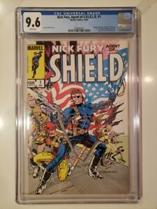 Nick Fury, Agent Of SHIELD 1 CGC 9.6 Marvel Comics 1983 Steranko