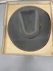 Vintage Resistol Stagecoach Johnny Fry Cowboy Hat Size 7 1/2” Original Gray