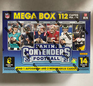 2021 Panini Contenders NFL Football Cards Sealed Mega Box New QUANTITY