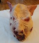Full Head Pig Mask for Masquerade Party Halloween Mask Animal Bloody Pig