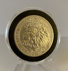 2021 Niue Czech Republic Lion 0.999 1 oz Silver BU Coin in Capsule