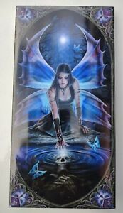 Anne Stokes Collection Decorative Fairies Art Tile & Stand 8 x 4  New 1 in box