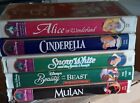 Mixed lot 5 Walt Disney VHS VCR movie tapes