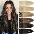CLEARANCE 100% Remy Human Hair Extensions Clip In Real Long Hair Weft Full Head