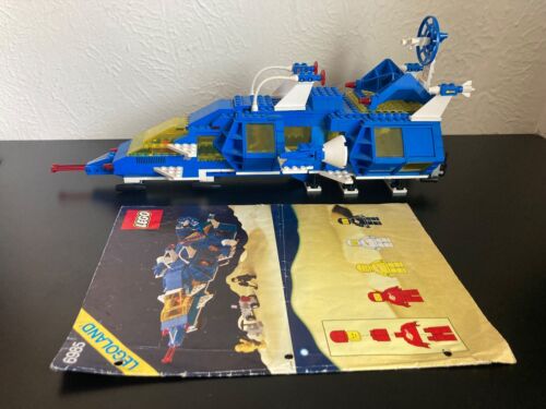 VINTAGE SPACE LEGO 6985 COSMIC FLEET VOYAGER 1986 100% COMPLETE MINIFIGS MANUAL