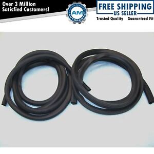 Door Seals Weatherstrip Rubber Pair Set for 67-72 Ford F100 F250 F350 (For: 1972 Ford F-100)