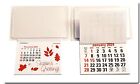 2024 Peel and Stick Up Adhesive Business Card Auto Car Truck Calendar WHITE (10)