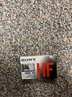 Sony HF Type I 90 Minutes Blank Cassette Tape New Sealed