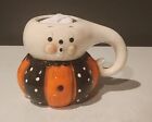 Johanna Parker Halloween Ghost Pumpkin Mug Carnival Cottage Collectibles - New