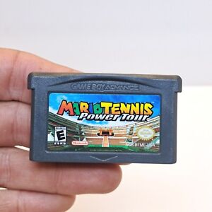 Mario Tennis: Power Tour (Nintendo Gameboy Advance) TESTED Authentic WORKS GBA
