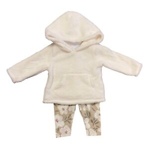 Carter's Baby & Toddler Girl's 2-Piece Fleece Hoodie & Legging Playwear Set