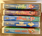New ListingWalt Disney's Classic Masterpiece Collection Bundle Lot Of 5 Vintage VHS Tapes