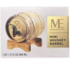 Mini Whiskey Barrel Keg 27 fl oz Alcohol Dispenser by Modern Expression