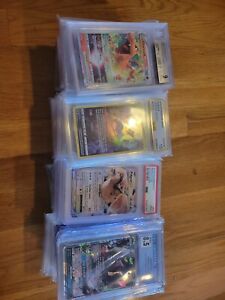 Graded Pokemon Lot - Card Collection Boxes. - V Or Higher Only Read Descriptions