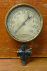 Vintage Standard Gauge Mfg Co Cast Iron Brass Steam Pressure Gauge Syracuse NY