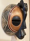 High Quality Traditional Eagle Round Mask Handcrafted Ghana Ashanti People