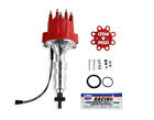 MSD Pro-Billet Distributor w/Red Cap and Steel Gear For Ford 390 352 427 Engines