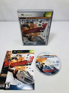 Burnout 3 Takedown (Microsoft Xbox, 2004) CIB Complete In Box