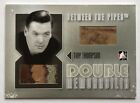 2006-07 ITG BETWEEN THE PIPES DOUBLE MEMORABILIA SILVER TINY THOMPSON SP DM-17