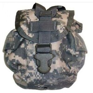 BRAND-NEW MOLLE II, 1 QT CANTEEN / GENERAL PURPOSE POUCH [ACU] - AUTHENTIC USGI